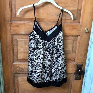 Jaloux Silk Sleeveless Size Small Top